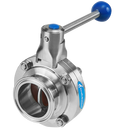 Manual Type Butterfly Valve with Pull handle Tri-Clamp End