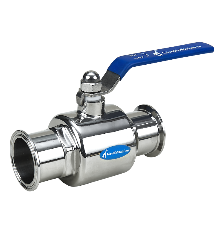 Sanitary Tri-clamp End 2-Way Ball Valve