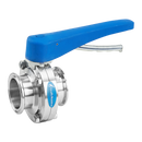 Manual Butterfly Valve Butt-Weld End With Plastic Multi-Position Lever Handle Type B