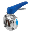 Manual Butterfly Valve TC End With Plastic Multi-Position Lever Handle Type B